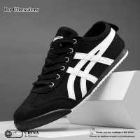 La Chessiers情侣阿甘鞋男2025新款春秋季透气休闲运动跑步鞋复古百搭老爹鞋潮男休闲鞋