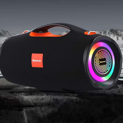 纽曼BT100高保真手提蓝牙音响 黑橙、黑灰