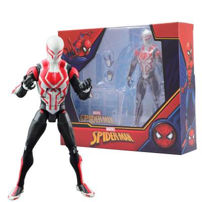 中动玩具正版漫威蜘蛛侠之平行宇宙世界系列超可动格温女彩盒包装2009蜘蛛侠中动官方正版