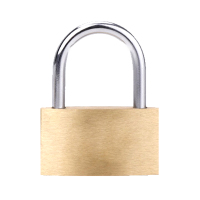 中电鼎润 ZDGS-5033 50mm 黄铜挂锁 (计价单位:个)黄色