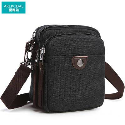 爱路达 帆布斜挎包 休闲小包 单肩包 K7/个