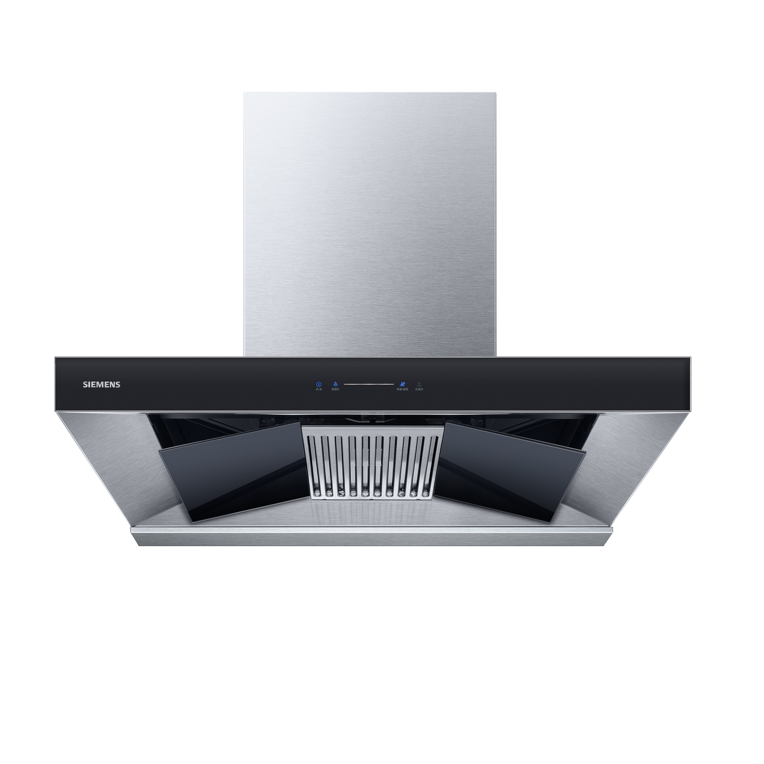 西门子(siemens)大吸力 吸油烟机 爆炒风量20立方米飓风速吸 lc87fa95