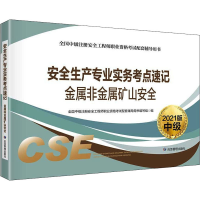 正版新书]安全生产专业实务考点速记 金属非金属矿山安全 2021版
