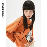 [1件3折价:79.5]美特斯邦威迪士尼联名针织毛衫女新款宽松时尚毛衣女