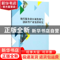 正版 现代服务业区域集聚与创新型产业集群研究 沈小平著 经济科