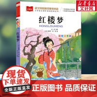 红楼梦彩图注音版 四大名著之一小学语文经典 低年级读物一二年级课外书小学生必课外阅读书籍带拼音儿童文学寒暑假书目正版