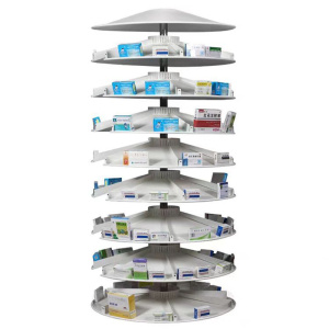 巴洛卡储物柜旋转药架BLK-G2093