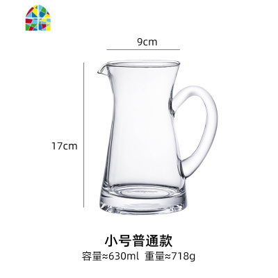 大容量冷水壶家用凉白开水防爆玻璃茶壶花茶可高温凉水壶果汁扎壶 FENGHOU 大号玻璃款[适合冷饮]