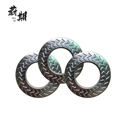 蔚期 SKM滚花碟形垫圈法式锁紧垫片 M6 个