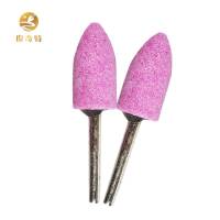 俊奇特 圆锥形铬刚玉磨头 6*25*40mm 个