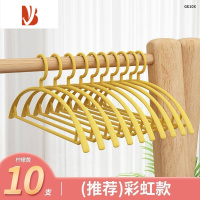 三维工匠日式衣架护衣防滑防肩角不起包鼓包挂衣服家用衣撑子宽肩挂衣
