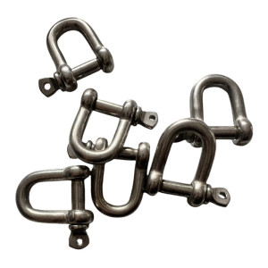 vzi 不锈钢卸扣D型扣 M8(承重400公斤) 个