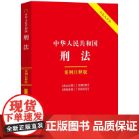 2024新版 中华人民共和国刑法 案例注释版 双色大字本 第六版 中国法制出版社 9787521641233