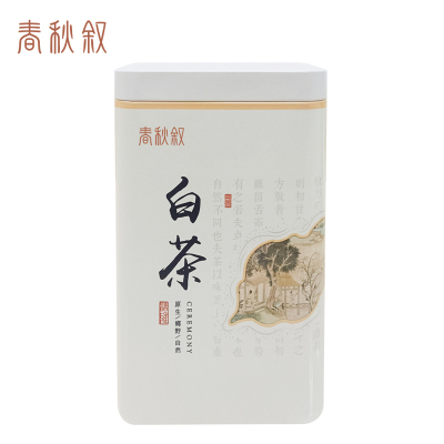 春秋叙 白茶 150克 罐