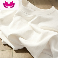 七斓奶黄色质感短袖t恤女夏季宽松设计感小众复古港味chic上衣服