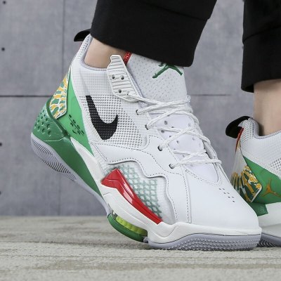 Nike耐克新款2021男鞋运动鞋ZOOM92AJ篮球鞋实战训练耐磨缓震CK9183-103