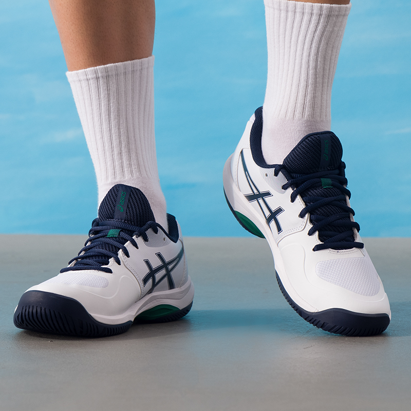 亚瑟士鞋网球鞋GAME FFJOG 100网球鞋男鞋四季款1041A489-102