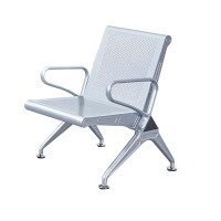 晋舰 钢制排椅机场椅加固加厚医院长椅候诊椅连排输液等候椅 A款单人位