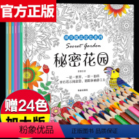 [正版]秘密花园涂色书全6册 原版绘画涂鸦彩铅涂色画册填色手绘书入门色彩静物画集美术珍藏版儿童小学生创作乐趣解压书籍