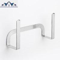 304不锈钢砧板架免打孔壁挂式家用多功能厨房锅盖架菜板架收纳架 三维工匠