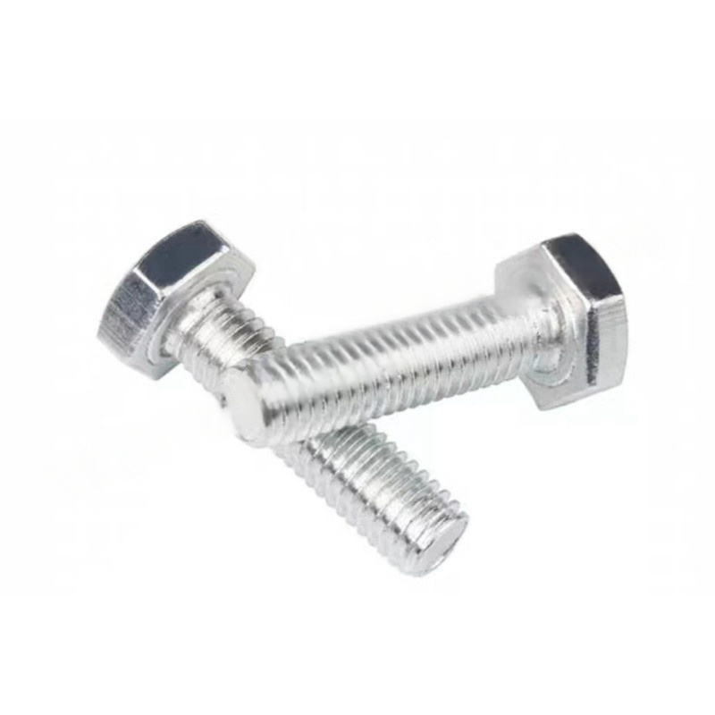 JIBIN/继彬 GB30 外六角螺栓 碳钢 4.8级 镀锌 全牙 M10×190 个