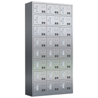 攸形不锈钢碗柜24门90*35*180cm台