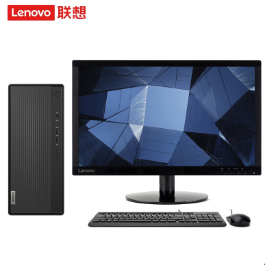 联想(Lenovo)擎天T510A-15台式电脑主机+19.5英寸显示器（i3-101008G1T集显）商用办公电脑学习影音娱乐个人家用企业采购电脑主机电脑台式机