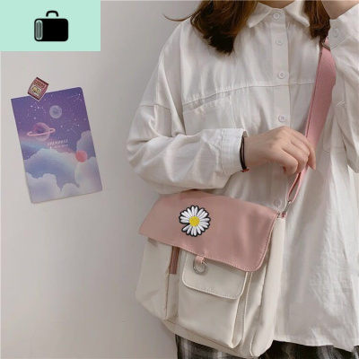 2020新款韩版少女学生单肩帆布包包女ins斜挎百搭网红大容量书包NEWLAKE女手包