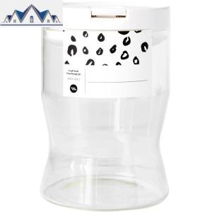 MOREOVER原创玻璃密封罐带盖家用厨房食品五谷杂粮收纳盒储物罐 三维工匠