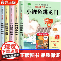 注音版快乐读书吧二年级上小鲤鱼跳龙门孤独的小螃蟹小狗的小房子一只想飞的猫歪脑袋木头桩二年级上学期指定读物