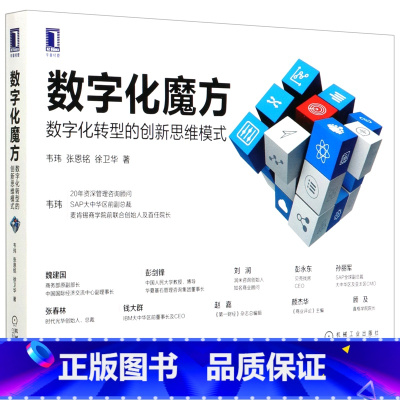 [正版]数字化魔方(数字化转型的创新思维模式)