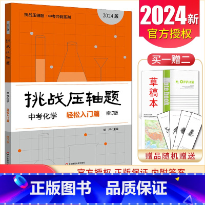 中考化学轻松入门篇 初中通用 [正版]2025挑战压轴题中考数学物理化学七年级八年级九年级轻松入门篇精讲解读篇强化训练篇