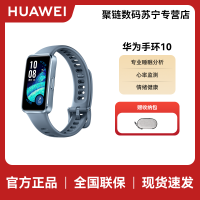 华为(HUAWEI)手环10 标准版 托帕蓝 智能手环专业睡眠分析情绪健康心率监测运动手环华为手环9升级