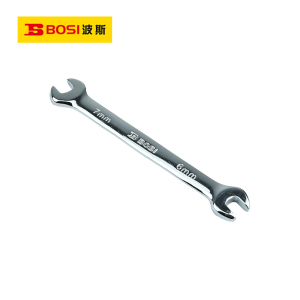 波斯(BOSI)精品开口扳手(6x7mm)把