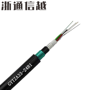 浙通信越 光缆 GYTZA33-24B1/米