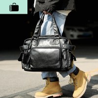 时尚街头男包单肩包斜挎包男士包包手提包休闲韩版潮流包旅行包潮NEW LAKE