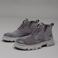 2025新款马丁靴男款潮流时尚工装靴复古高档高帮靴子男鞋一件
