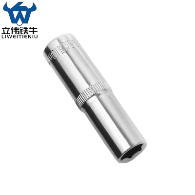 立伟铁牛3/8六角长套筒10mm/个