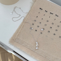 S925纯银[蜜糖甜心]糖果项链设计师款小众锁骨链甜美颈链女送女朋友老婆情人节七夕生日礼物