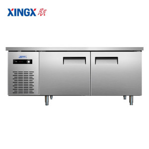 星星(XINGX)TS-15YE 1.5米双温冷藏冷冻卧式工作台 厨房商用保鲜操作台 不锈钢操作台冷柜
