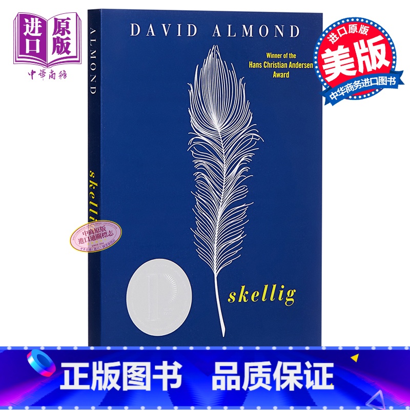 [正版]Skellig 英文原版 当天使坠落人间(2000年普林兹奖) David Almond 青少年小说中商原版