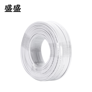 盛盛 白色软护套线 RVV2*1.5 100米/捆