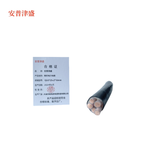 安普津盛 铜芯电力电缆YJV3*25+2*16mm 0.6/1kv米