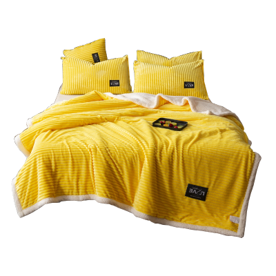 美帮汇冬天盖的毛毯单人宿舍学生魔法绒小毯子办公室午睡被子夏天