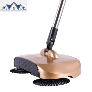 扫地拖地一体机 家用机器人扫把套装扫帚手推式地板清洁 三维工匠