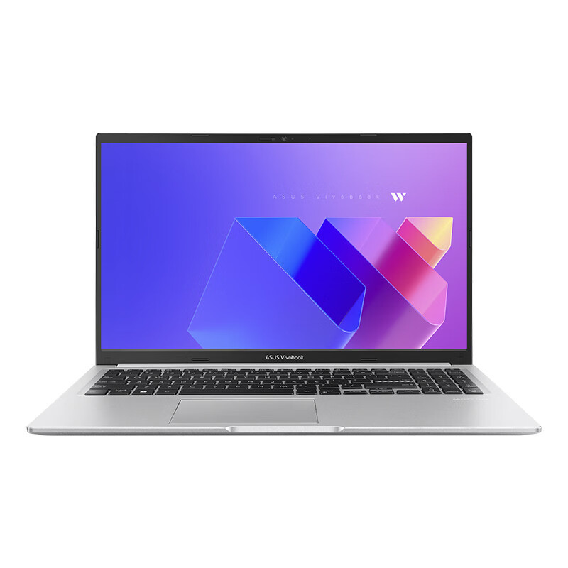 华硕(ASUS)无畏15 15.6英寸轻薄便携商务办公学生高性能笔记本电脑(R5-7430U 16G内存 512G固态 集成显卡 高分屏 )银色