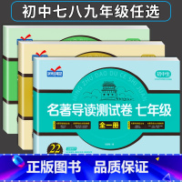 [全2册]名著导读测试卷+名著精讲细练 七年级/初中一年级 [正版]2024新版初中名著导读测试卷七八九年级初一二三名著