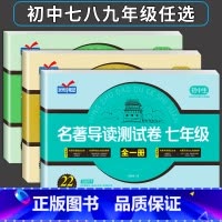 [全2册]名著导读测试卷+名著精讲细练 七年级/初中一年级 [正版]2024新版初中名著导读测试卷七八九年级初一二三名著