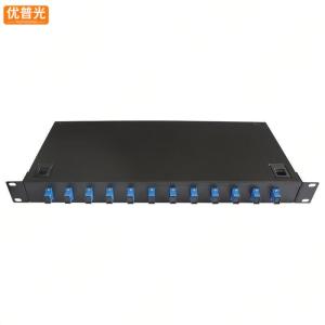 优普光 光纤终端盒12口SC(满配)/只
