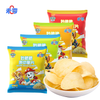 未零汪汪队立大功原味土豆片126克无糖袋装零食低卡健康小吃国产